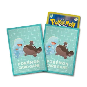Pokemon Card Game Deck Sleeves Quagsire and Clodsire Theme 2025