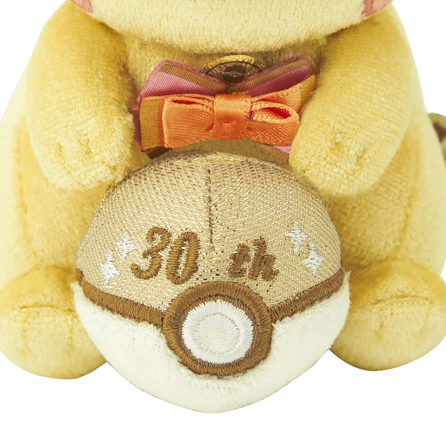 Pokemon Center Pika Pika Shiny! Pikachu 30th Anniversary Plush Mascot Keychain - Image 2