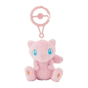 Pokemon Mew Mascot Keychain with Quality Carabiner Clip