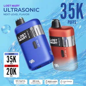 Lost Mary Ultrasonic 35K Disposable Vape (Full Box)