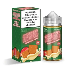 Custard Monster NTD Gingerbread Crunch Vape Juice 100ml - 3MG