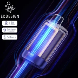EB Design TE6000 Disposable Vape 6000 Puffs - 5 Pack