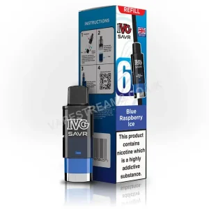 IVG SAVR Blue Raspberry Ice Prefilled Pod