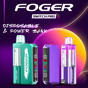 Foger Switch Pro Disposable Vape Kit 5% 5-Pack