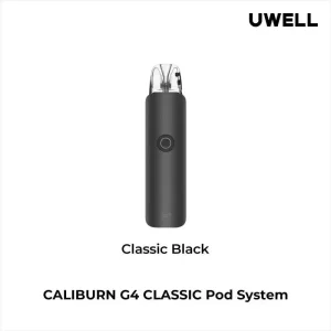 Uwell Caliburn G4 Classic 35W Pod Kit - Classic Black