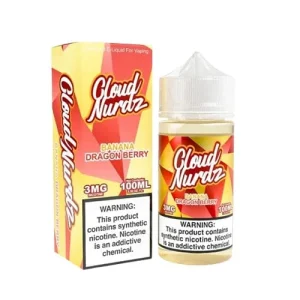 Cloud Nurdz Synthetic Banana Dragon Berry Vape Juice 100ml - 6MG