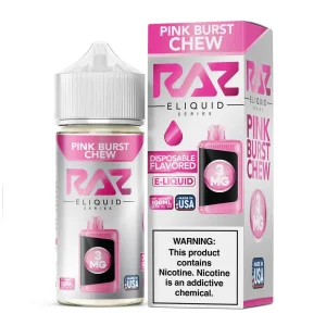 RAZ – Pink Burst Chew – 100ML E-Liquid