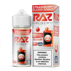 RAZ – Strawberry Glazed Donut – 100ML E-Liquid