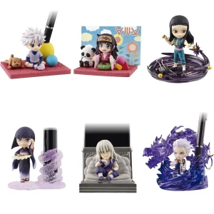 Re-Ment Hunter X Hunter Desktop Hunter Set of 6 Figures Japan Official