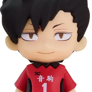 Red Orange Haikyu Nendoroid Plus Kuroo Tetsuro Rubber Mascot Toy Collector