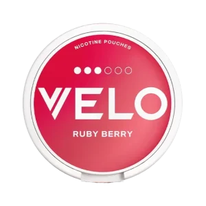 Ruby Berry Nicotine Pouches by Velo (10mg)