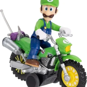 San Ying Trading Super Mario Galaxy Luigi Pull Back Cart Figure