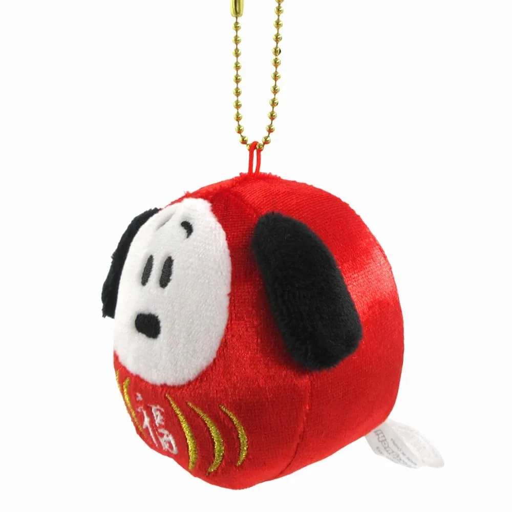 Sekiguchi Daruma Snoopy Plush Toy 8.5cm Cute Collectible Mascot - Image 2