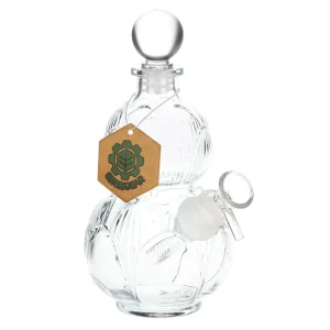 SeshGear Clear Vintage Gourd Bubbler - 8in