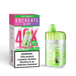 Sour Apple Ice - EBCREATE BC Pro 40K Disposable Vape