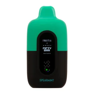 Spearmint FRUITIA X Fifty Bar 20K - Vapeoutletus Online Vape Store
