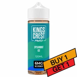Spearmint Ice - 6mg - Kings Crest Fruits - 120mL Buy 1 Get 1