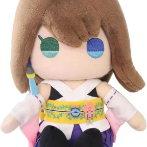 Square Enix Final Fantasy X Yuna Plush Toy Figure, 7.5-Inch Tall