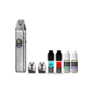 Star Buy Bundle: Oxva Xlim Pro 2 + 1x Pack of Pods + 4x 10ml Nic Salts
