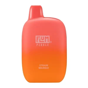 Straw Mango FLUM Pebble - Vapeoutletus Online Vape Store