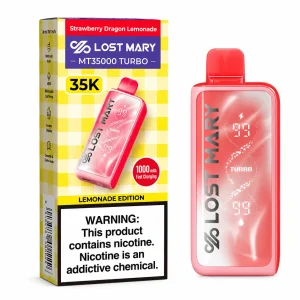 Strawberry Dragon Lemonade Lost Mary MT35000 Turbo
