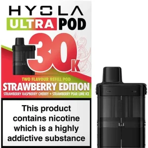 Strawberry edition Hyola Ultra 30K pod & refill 20ml