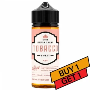 Sweet Tobacco - 6mg - King's Crest - 120mL BUY 1 GET 1