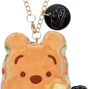 Takara Tomy Arts Disney Pooh Pancake Mascot Keychain 9cm