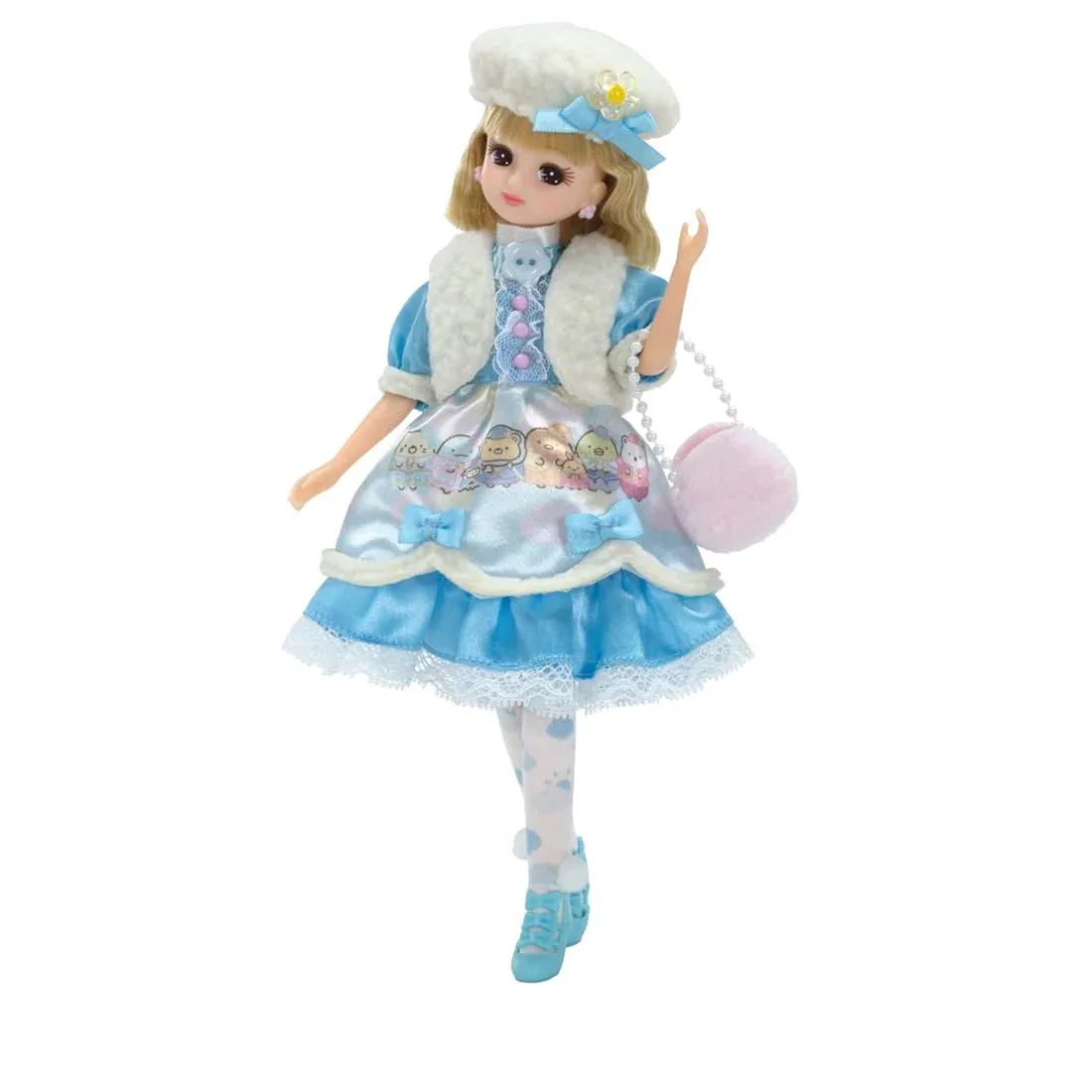 Takara Tomy Licca-Chan Doll Sumikko Gurashi Movie Dress-Up Toy Ages 3+