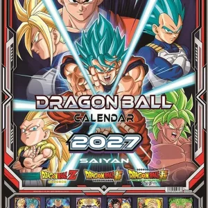 Toei Animation Dragon Ball 2027 Calendar A2 Size for Any Place