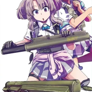 Tomytec Little Armory La106 M72Law Type Plastic Model Kit