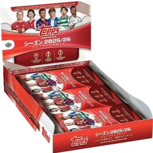 Topps 2026 UEFA Japan Edition Hobby Soccer Trading Card Box Set