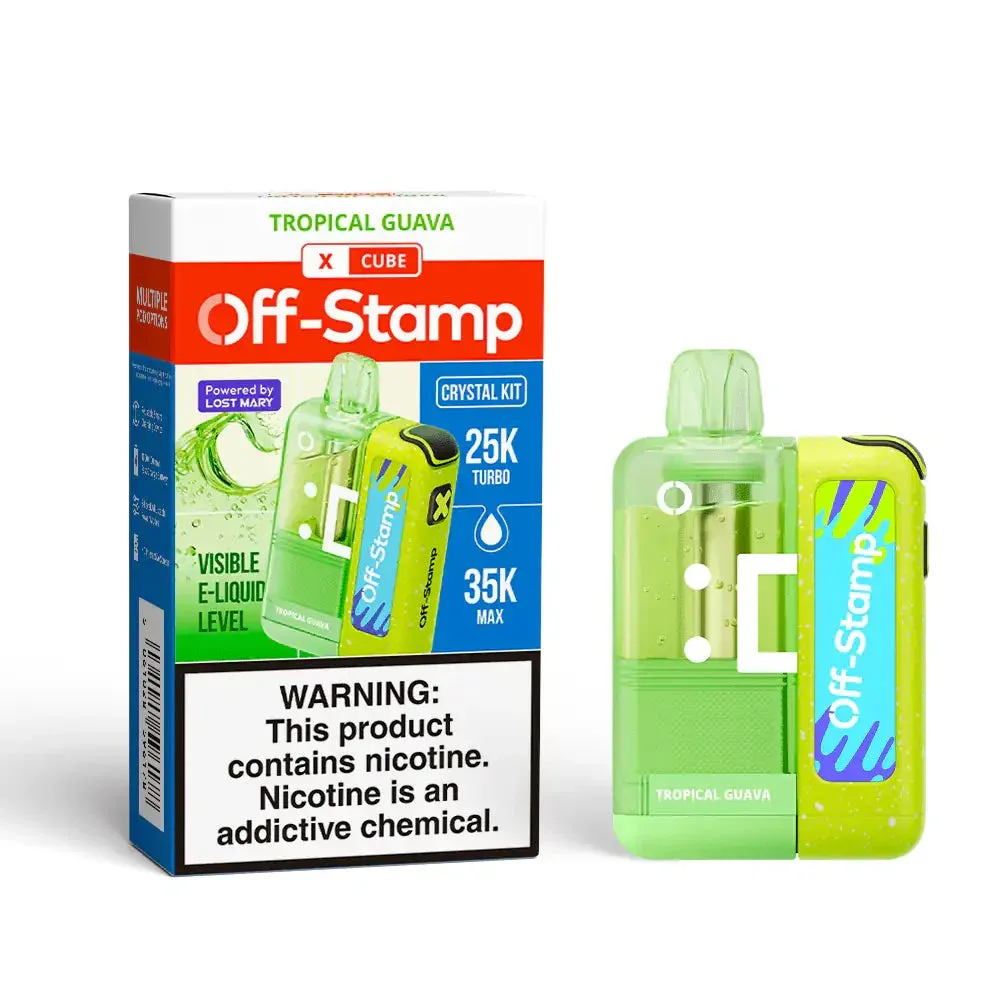 Tropical Guava - Off-Stamp X-Cube Crystal 35k Disposable Kit