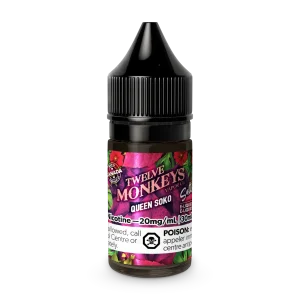 Twelve Monkeys Nic Salt - Queen Soko (30mL) | Vape Cloud Canada