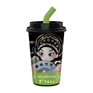 VEEK Taki T33 Coffee Mini Cup Disposable Vape 7000 Puffs – Biluochun