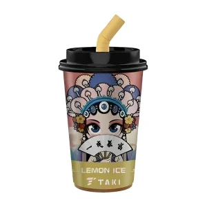 VEEK Taki T33 Coffee Mini Cup Disposable Vape 7000 Puffs – Lemon Ice