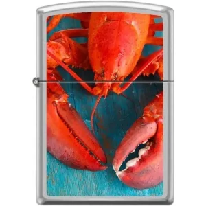 Zippo Lighter - Lobster Satin Chrome