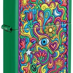 Zippo Lighter - Trippy